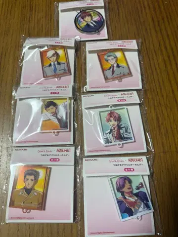 두근두근 메모리얼 Girl's Side 연결 아크릴 키링 7종