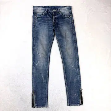 ISAMU KATAYAMA BACKLASH 밑단 지퍼 데님 M 가공