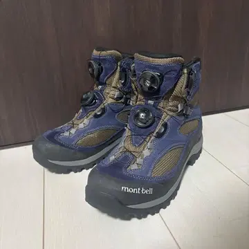 mont-bell 등산화 BOA 시스템 네이비
