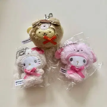 산리오 핑거 퍼펫 봉제 인형 키티 마이멜로디 푸딩