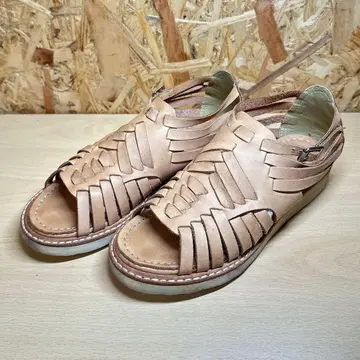ZUCCA 가죽 샌들 24cm~24.5cm 주카 vibram 밑창