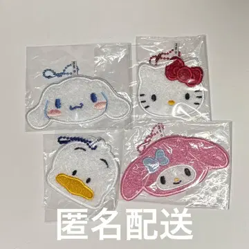 산리오 러그 매트풍 키링 시나몬 키티 페코짱 마이멜로디