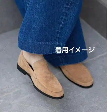[ SLOBE IENA ] 스웨이드 로퍼