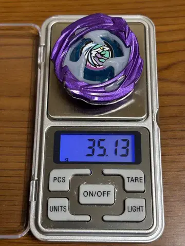 베이블레이드 X 와이번 호버 메탈 코트 바이올렛 중량 35.13g