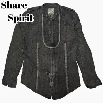 Share Spirit 더블 지퍼 셔츠 자켓