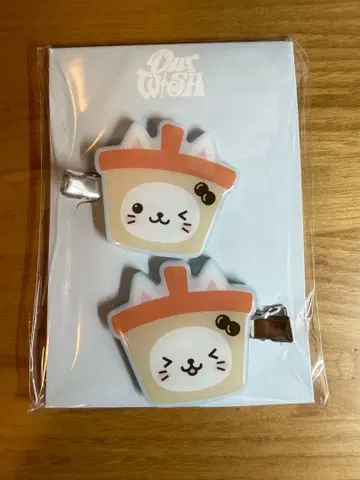 NCTWISH 유우시 헤어 클립 버블냥