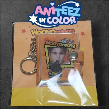 ATEEZ 아치즈 ANITEEZ POPUP 미니 앨범 키링 우영