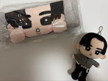 SnowMan 메구로 렌 스노치루 헤어밴드&봉제인형 참 세트