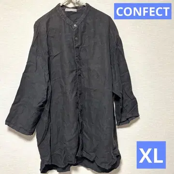 새상품급 CONFACT 셔츠 남성용 블랙 5부