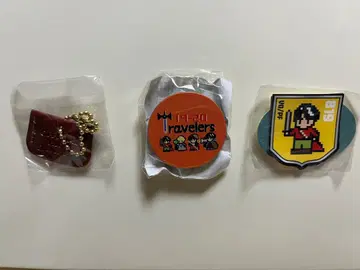 트래블러스 핀 배지 키링 세트