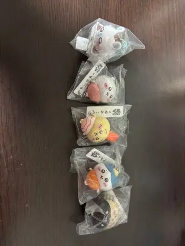 치이카와 (먼작귀) 키링 5개 세트