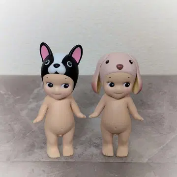레어 SonnyAngel 소니엔젤 프렌치 불독 늘어진 귀 토끼