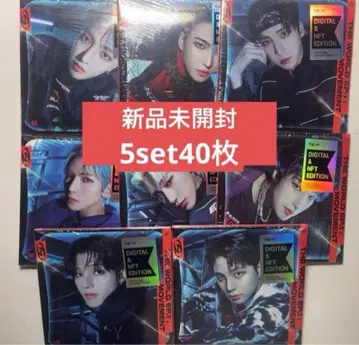 ateez movement 미개봉 새상품 디지팩 digipac 5set