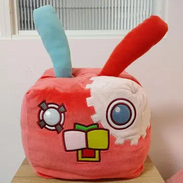 BIG 약 40cm 우사비치 메카넨코 1호 큐브 쿠션 봉제 인형