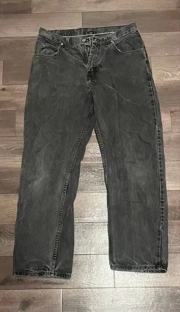 wrangler 블랙 데님 y2k 스트릿 W32/30