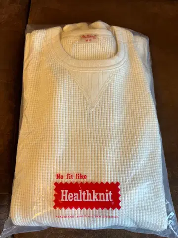 새상품 스테디셀러 Healthknit #993 슈퍼 헤비 와플 헬스니트