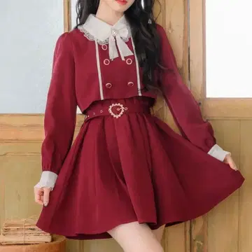 로지타 ROJITA 투피스풍 더블 버튼 원피스