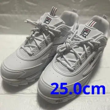 [ 익명 배송 ] FILA 휠라 디스트러터 프리미엄 스니커즈 25cm