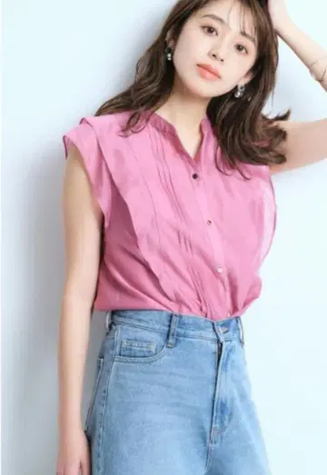 썸머 에어리 프릴 블라우스 재스그리티