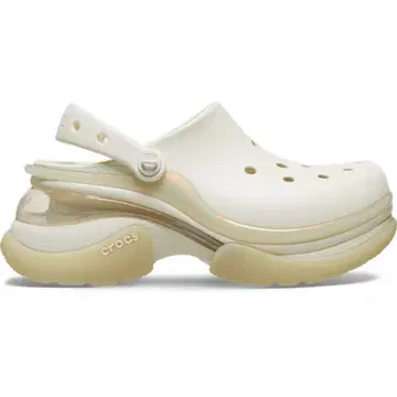crocs 슈퍼 베이 크로그 Summer White 23cm