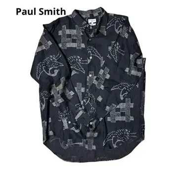 폴스미스 Paul Smith 긴팔 셔츠 블랙 L 사이즈 빈티지