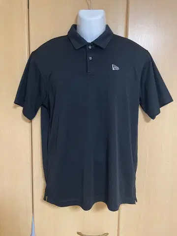 NEW ERA 뉴에라 반팔 피케 셔츠 XL 네이비
