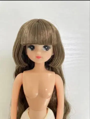 리카짱 키라짱 인형 교실 브라운 헤어 리카짱 캐슬 히메컷