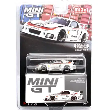 MINI GT 마쓰다 RX-7 리버티 워크 체이스