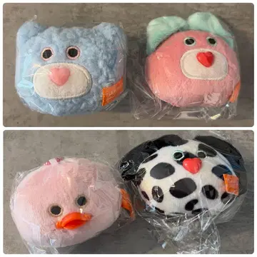당일 발송 mojojojo 페이스 마스코트 2 곰 토끼 개 병아리
