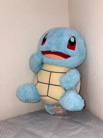 꼬부기와 파이리의 봉제 인형 세트