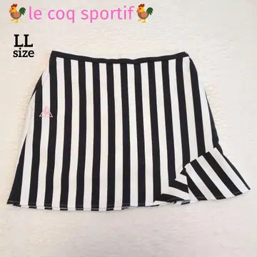 새상품급 le coq sportif 플리츠 스커트 13호 XL 르꼬끄
