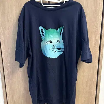 메종 키츠네 네이비 T셔츠