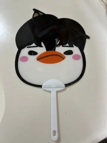 준호 From 2PM FANCON-펭귄 클리어 부채