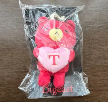 동방신기 Bigeast 앉아 하트 허그 TB 마스코트