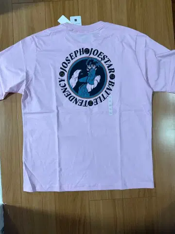 GU 죠죠의 기묘한 모험 T셔츠 XL 사이즈 조셉 죠스타