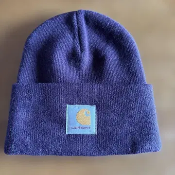Carhartt 칼하트 니트 모자 A18 비니 퍼플 보라색