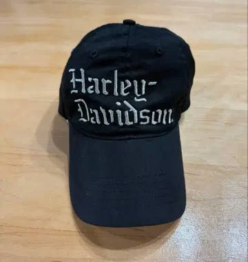 Harley-Davidson 블랙 캡 자수 할리데이비슨