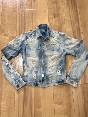 pit bull jeans 브라질 데미지 데님 자켓