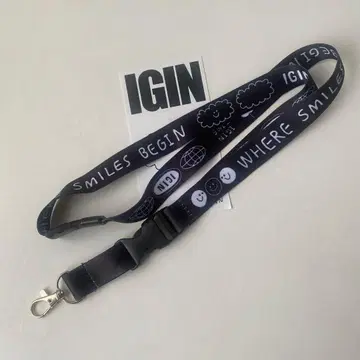 BTS Jin 진 IGIN 넥스트랩 블랙