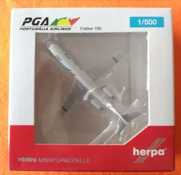 herpa PGA-Portugalia Airlines Fokker 100