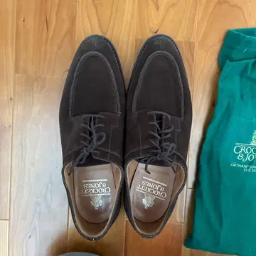 CROCKETT & JONES 다크 브라운 로퍼
