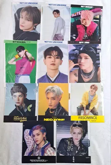 NCT WayV 태용 제노 양양 바인더 인덱스 증정 포함