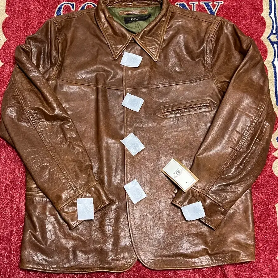 Boncoura Sasha Leather Car Coat on Bunjang Global Site.