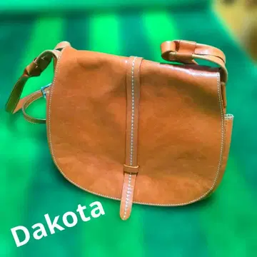 Dakota 카멜색 숄더백 태양 자수