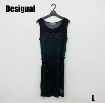 Desigual 슬리브리스 롱 원피스 L 사이즈 여성