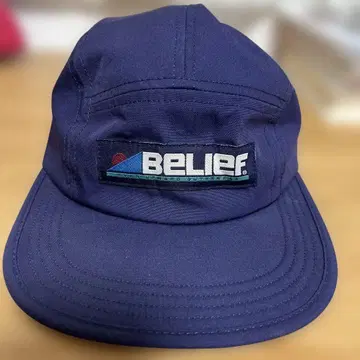BELIER 네이비 플랫 바이저 캡