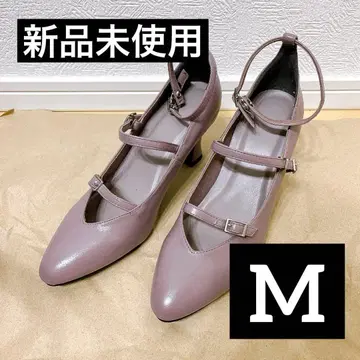 미사용 새상품 EATME(M) 3 스트랩 펌프스 라벤더 지뢰계 양산형