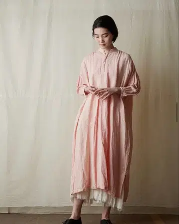 [새상품급] suzuki takayuki peasant dress 핑크