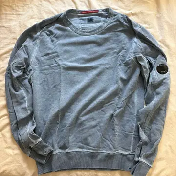 CP Company 라이트 블루 크루넥 트레이닝복
