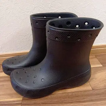 [새상품급] Crocs 레인부츠 블랙 27cm